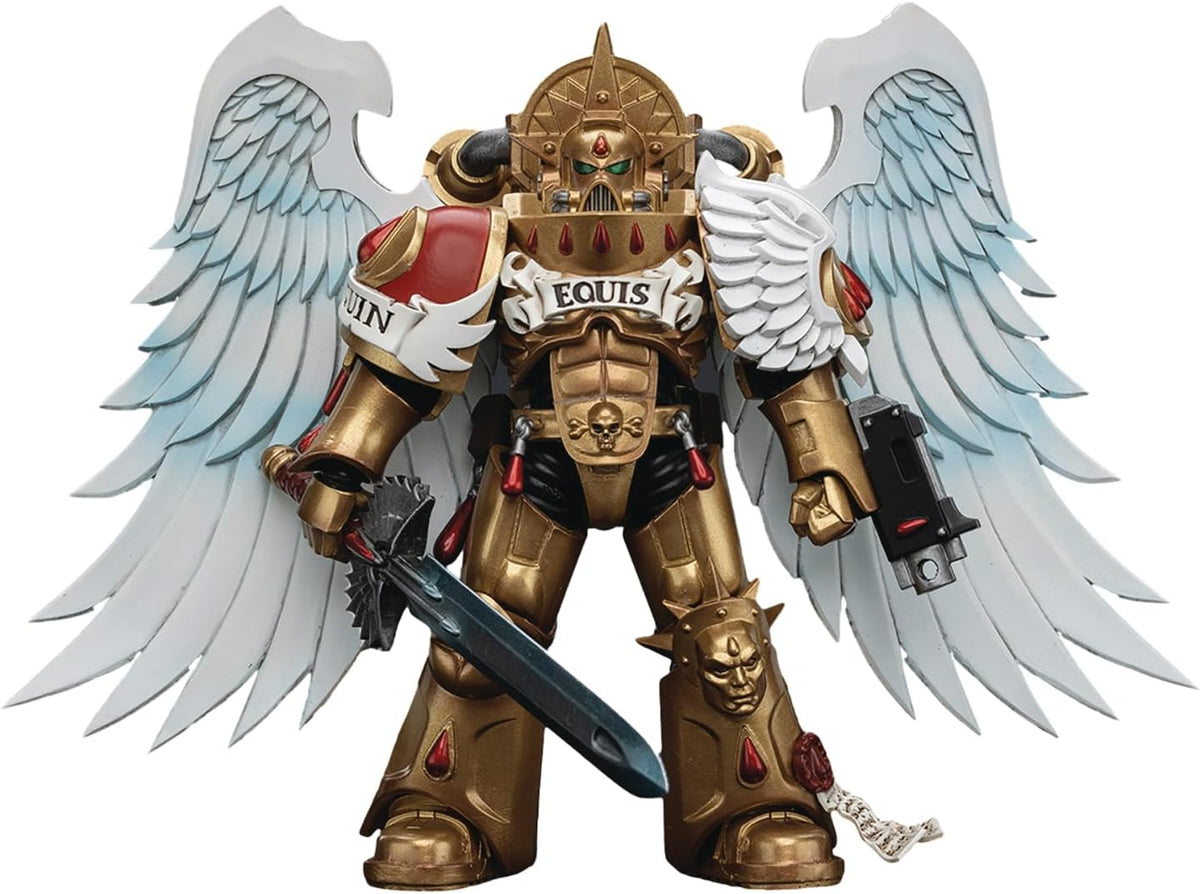 Warhammer 40000 5 Inch Action Figure 1/18 Scale - The Horus Heresy - Blood Angels Sanguinary Guard with Encarmine Sword