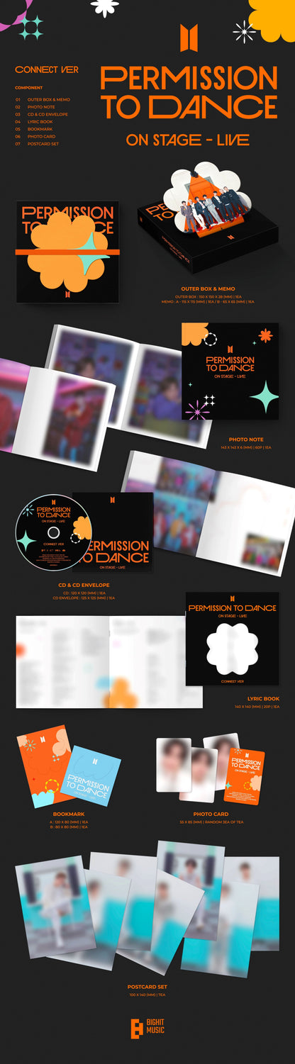 Permission to Dance on Stage - Live (Connect Ver.) - BTS [CD]