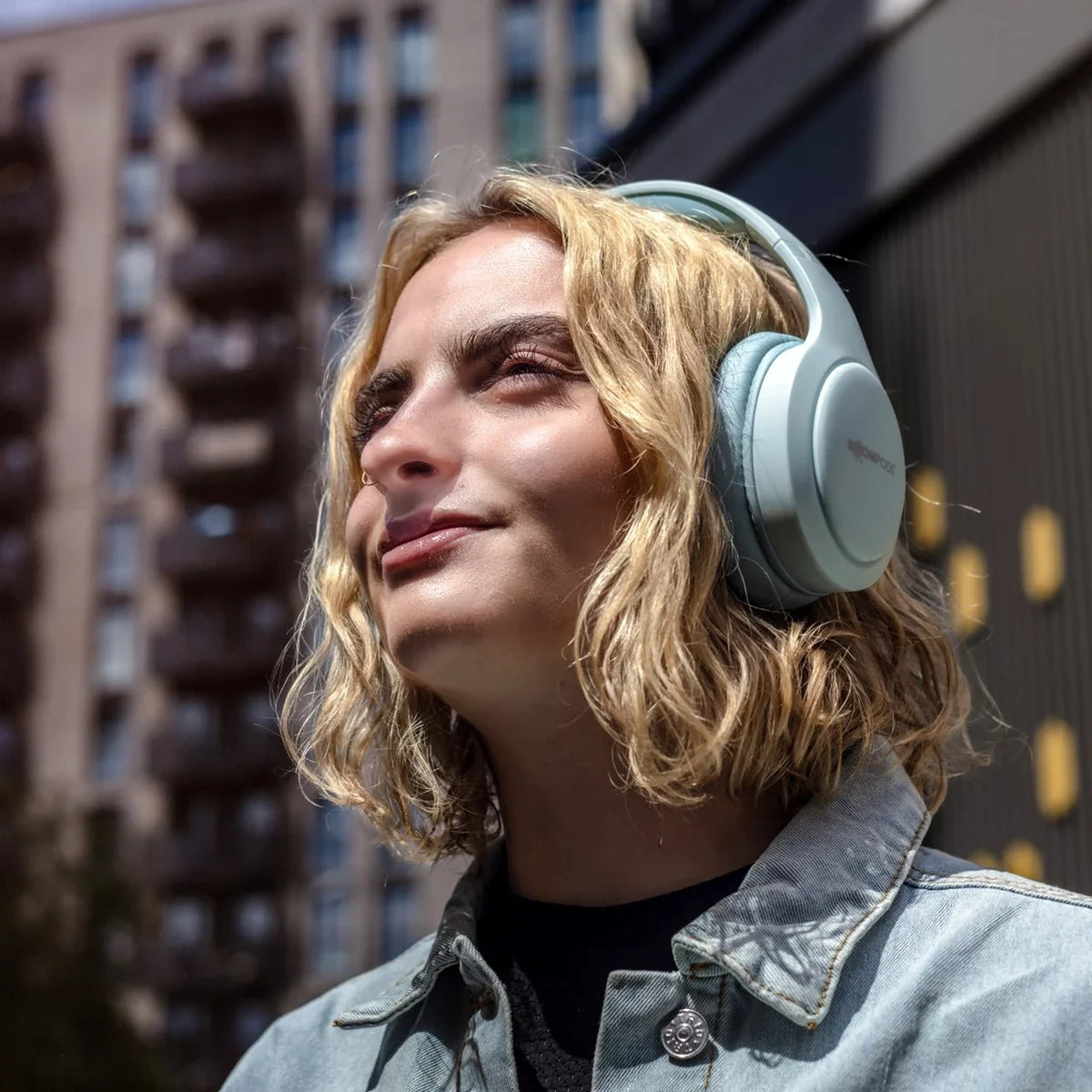 BoomPods HeadPods Pro2 Blue Bluetooth Headphones [Accessories]