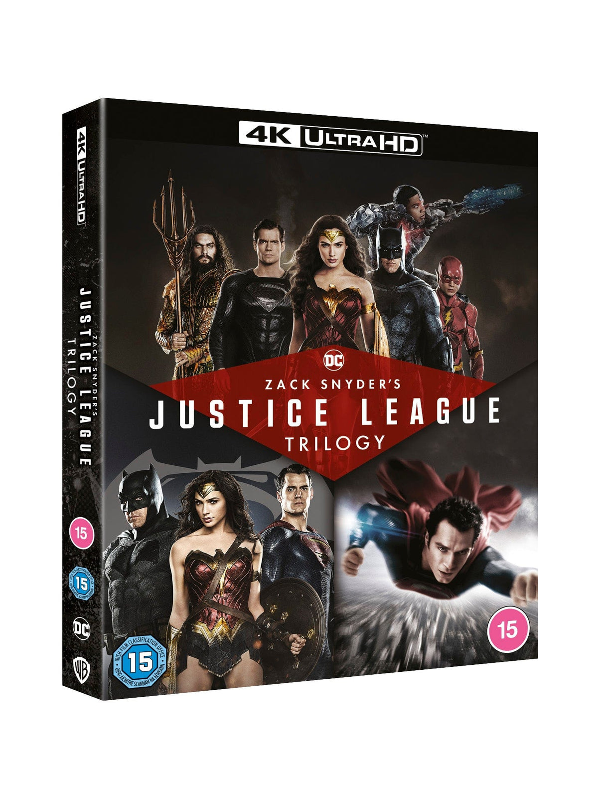 ZACK SNYDER'S JUSTICE LEAGUE TRILOGY [4K UHD]