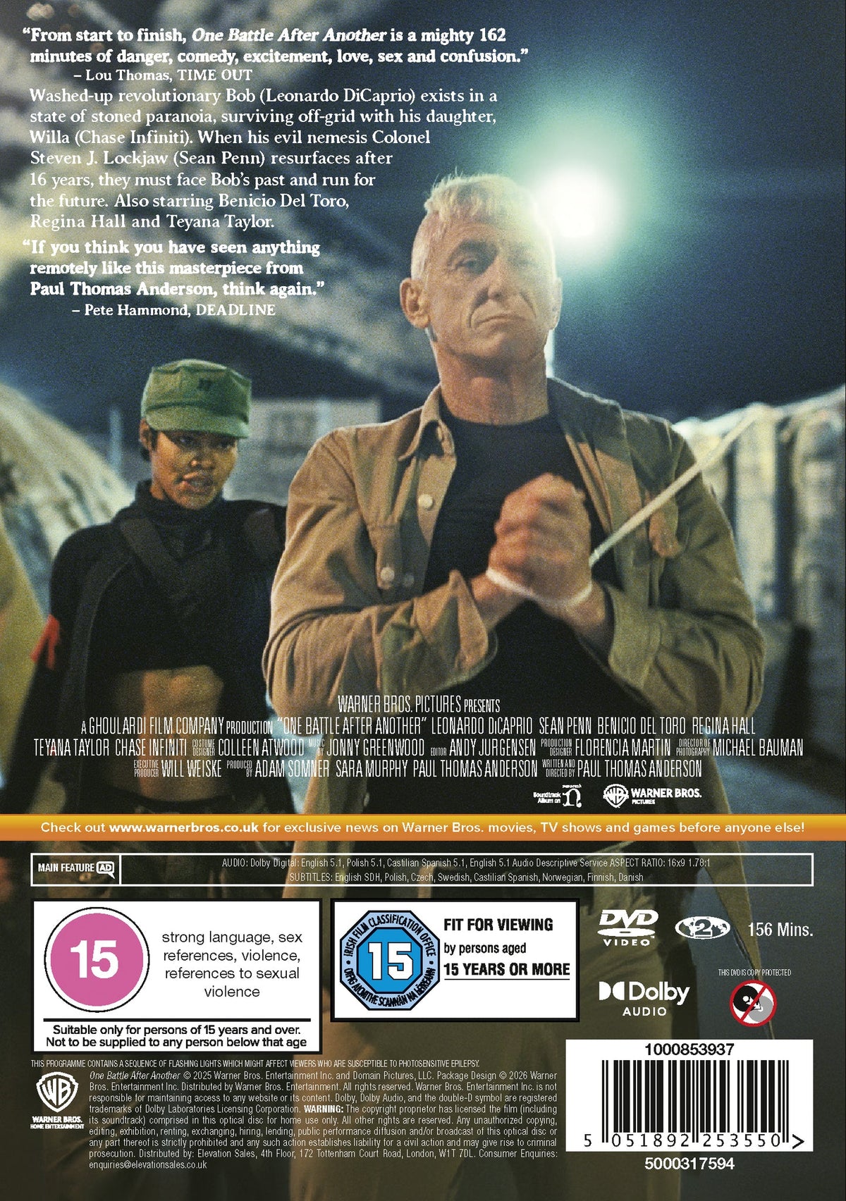 One Battle After Another - Paul Thomas Anderson [DVD]