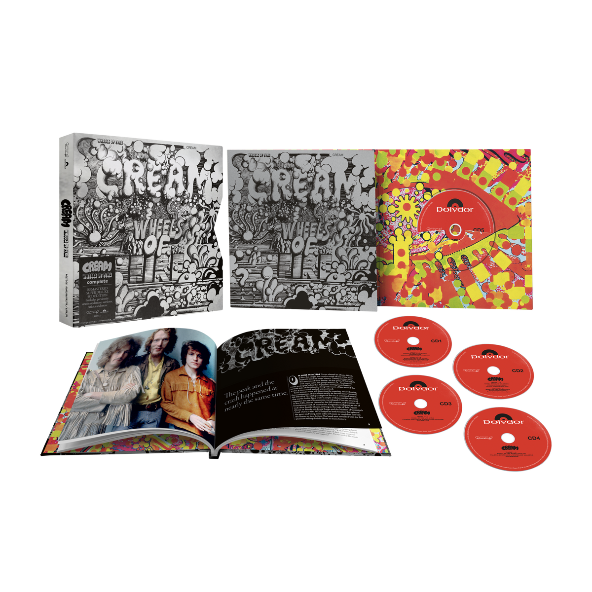 Wheels of Fire (Super Deluxe Edition) - Cream [CD]