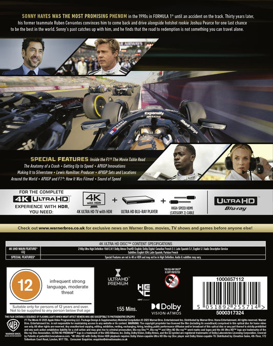 F1: The Movie - Joseph Kosinski [4K UHD]