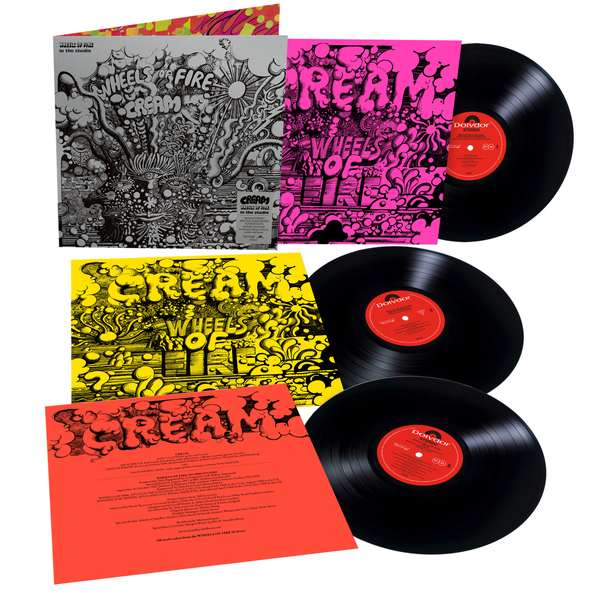 Wheels of Fire: In the Studio (Super Deluxe Edition) - Cream [VINYL]
