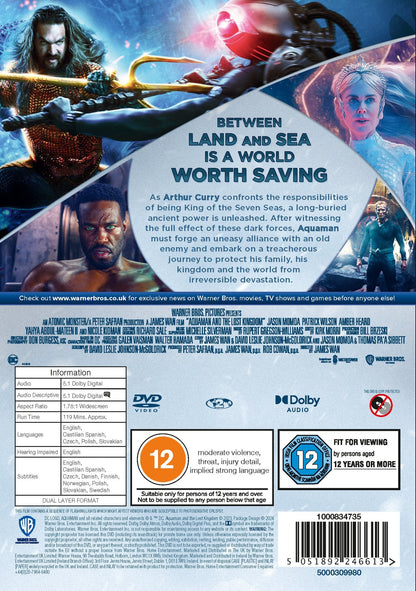 Aquaman and the Lost Kingdom - James Wan [DVD]