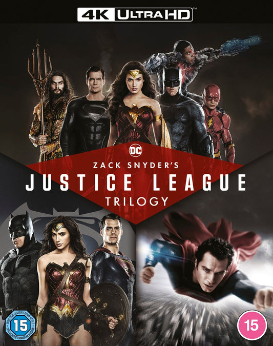 ZACK SNYDER'S JUSTICE LEAGUE TRILOGY [4K UHD]