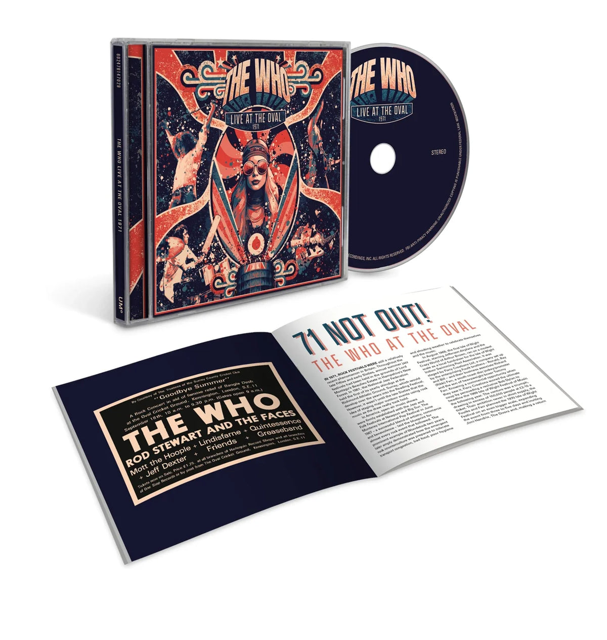 Live at the Oval 1971 - The Who [CD]