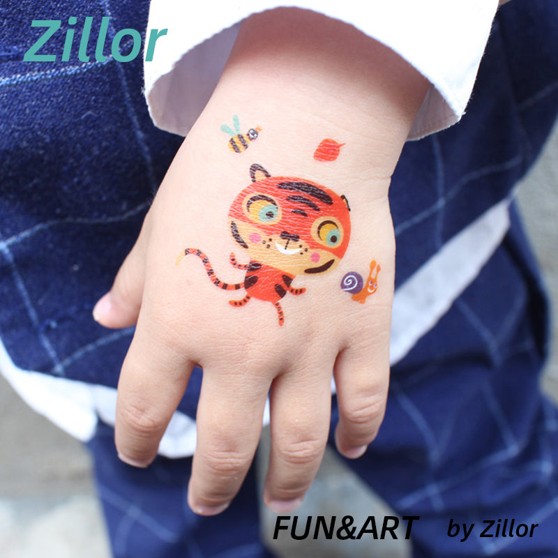 10 pieces Forest Animal tattoo stickers by zillor