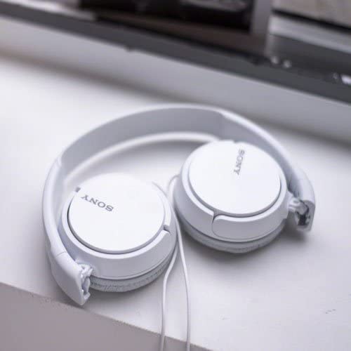 SONY SUPRA AURAL CLOSED EAR HEADPHONES - WHITE [Accessories]