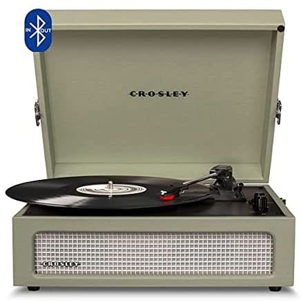 Crosley Voyager - Bluetooth Turntable (Sage) [Tech & Turntables]