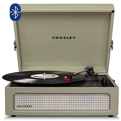 Crosley Voyager - Bluetooth Turntable (Sage) [Tech & Turntables]