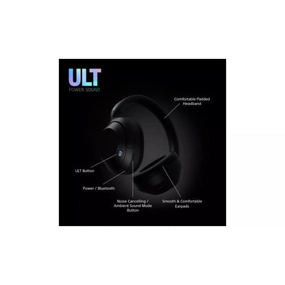 Sony ULT Wear Over-Ear Wireless NC Headphones - Black [Accessories]