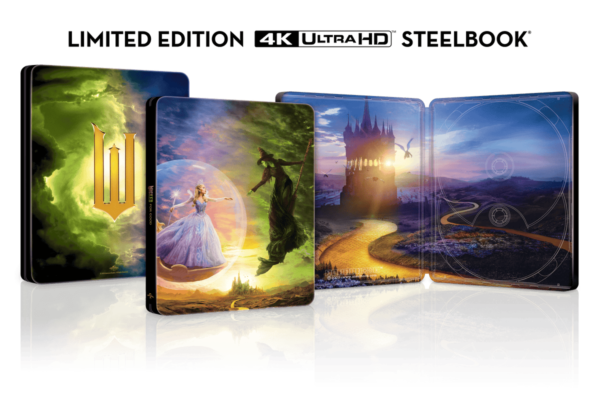 Wicked: For Good (Steelbook) - Jon M. Chu [4K UHD]