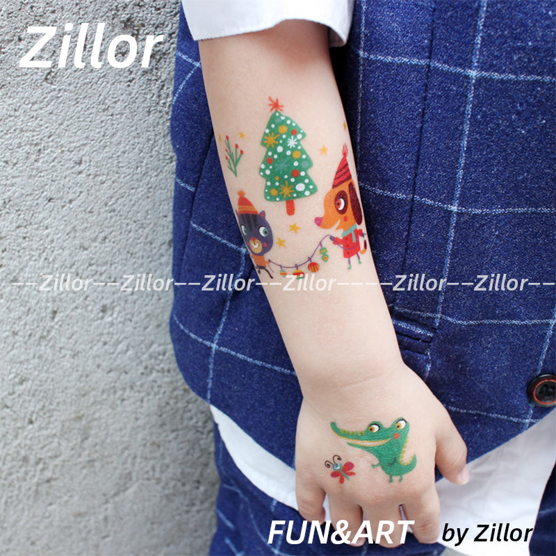 10 pieces Forest Animal tattoo stickers by zillor