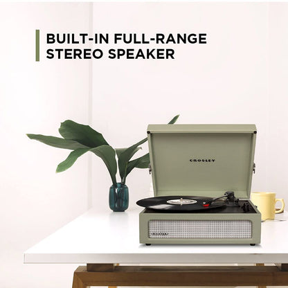 Crosley Voyager - Bluetooth Turntable (Sage) [Tech & Turntables]