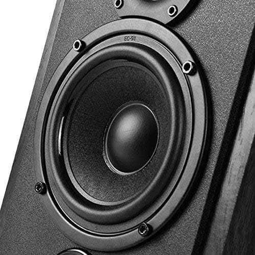 Edifier R1700BT Bluetooth Bookshelf Speakers - Active Near-field Studio Monitors - Powered Speakers 2.0 Setup Enclosure - 66w RMS [Tech & Turntables]