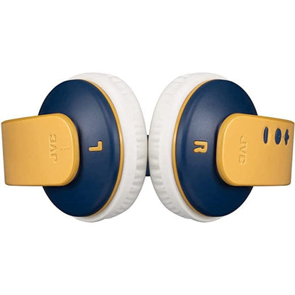 JVC HA-KD10W Wireless Tinyphones for Kids - Yellow/Blue [Accessories]