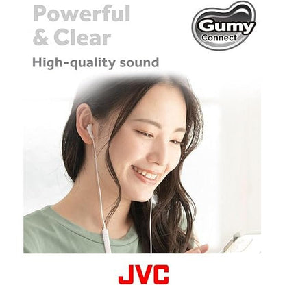 JVC HA-FR9UC-B Gumy Connect USB-C™ Earphones, Black [Accessories]