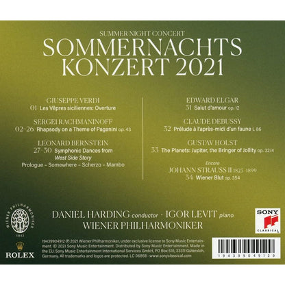 Sommernachts Konzert 2021 - Wiener Philharmoniker [CD]