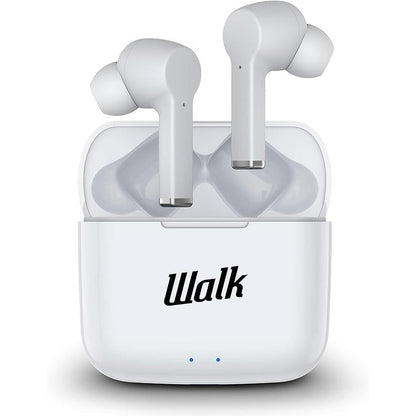 Walk Audio W401 Wireless Bluetooth Earphones, White [Accessories]