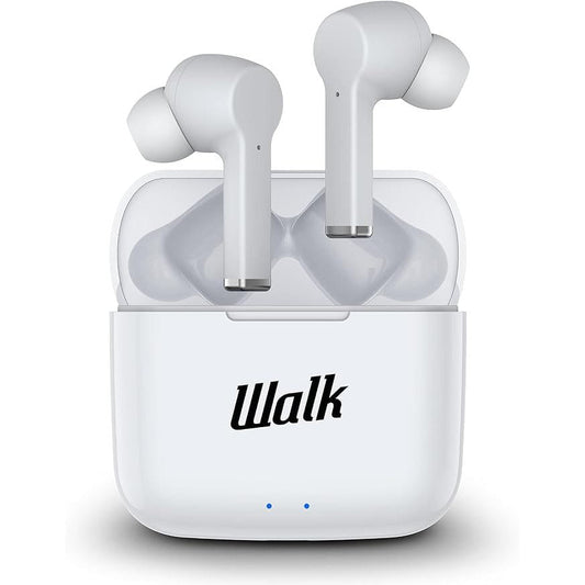 Walk Audio W401 Wireless Bluetooth Earphones, White [Accessories]