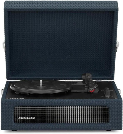 Crosley Voyager Portable Bluetooth Turntable - Navy [Tech & Turntables]