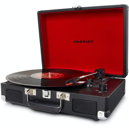 Crosley Cruiser Plus - Bluetooth Turntable (Black) [Tech & Turntables]