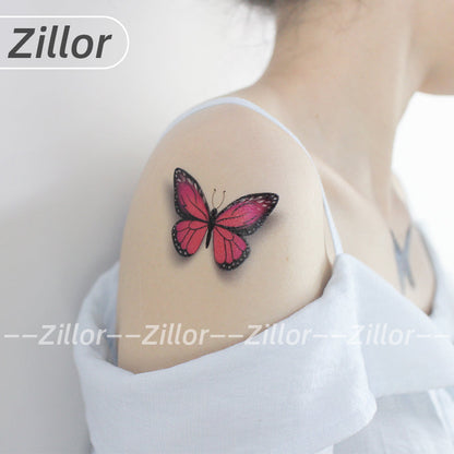 24 pieces RH butterfly tottoo stickers by zillor