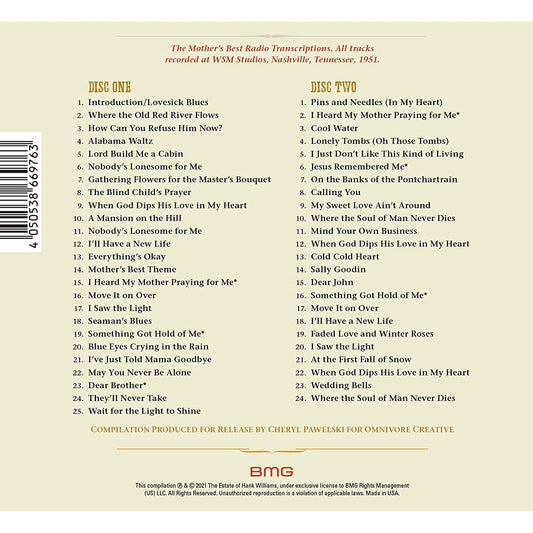 Pictures from Life's Other Side:  - Volume 1 - Hank Williams [CD]