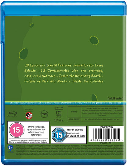 RICK AND MORTY SEASON 3 [Blu-ray]