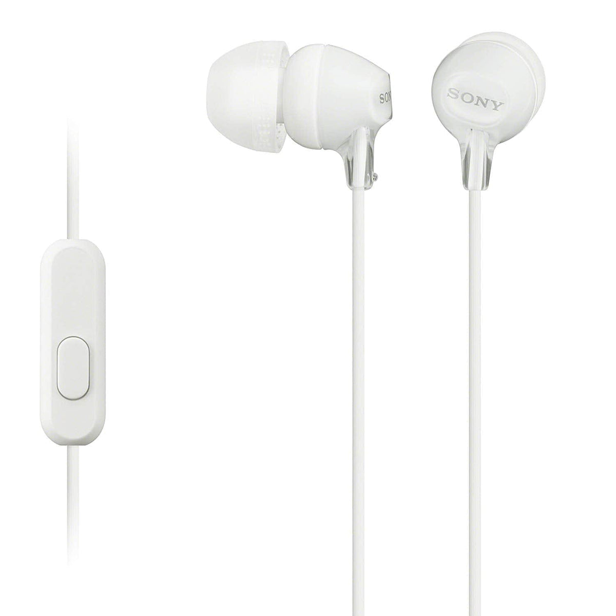 Sony Ex Series Earphones For Mobile - White [Accessories]