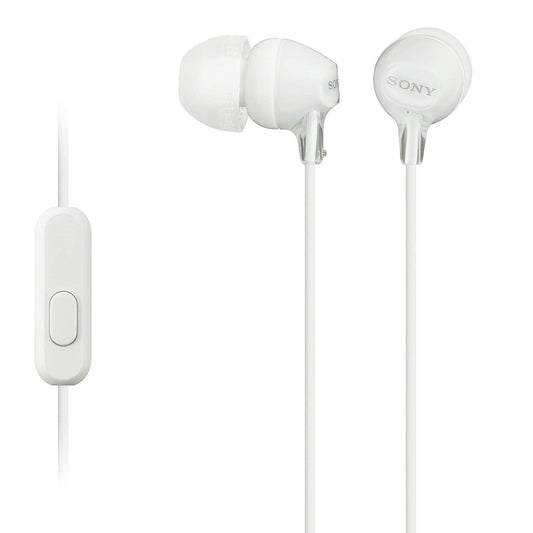 Sony Ex Series Earphones For Mobile - White [Accessories]