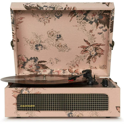 Crosley Voyager - Bluetooth Turntable (Floral) [Tech & Turntables]