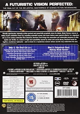Blade Runner: The Final Cut - Ridley Scott [DVD]