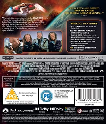 Star Trek IX: Insurrection - Jonathan Frakes [4K UHD]