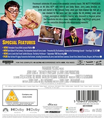 The Nutty Professor - Jerry Lewis [4K UHD]