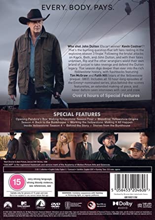 Yellowstone: Season Four - Taylor Sheridan [DVD]
