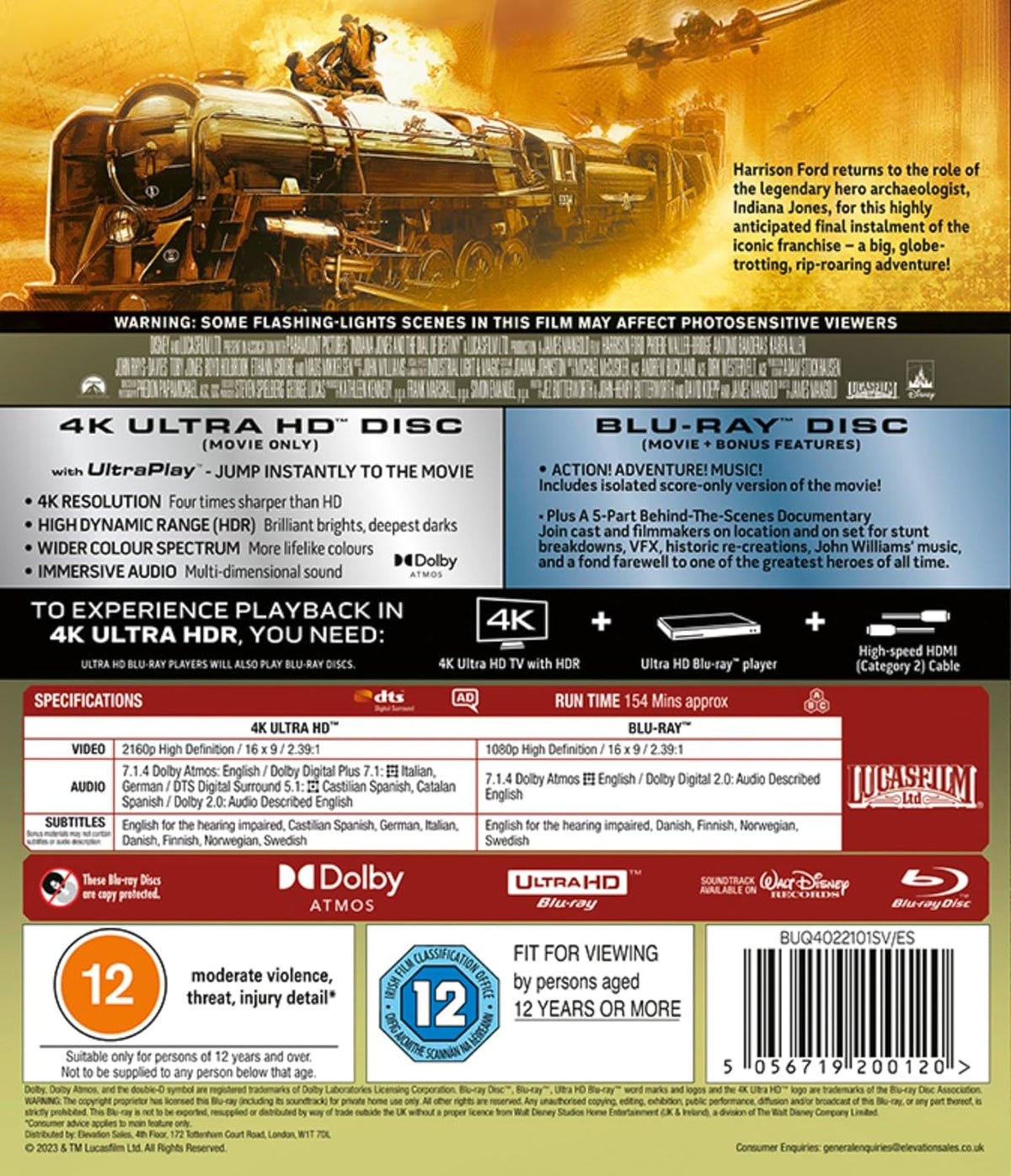 Indiana Jones and the Dial of Destiny - James Mangold [4K UHD]