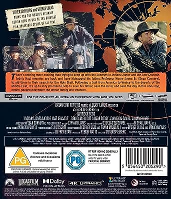 Indiana Jones and the Last Crusade - Steven Spielberg [4K UHD]
