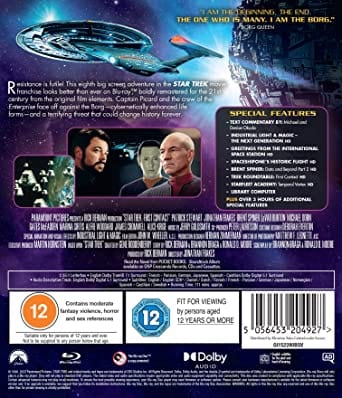 Star Trek VIII: First Contact - Jonathan Frakes [BLU-RAY]
