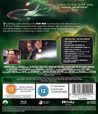 Star Trek X: Nemesis - Stuart Baird [BLU-RAY]