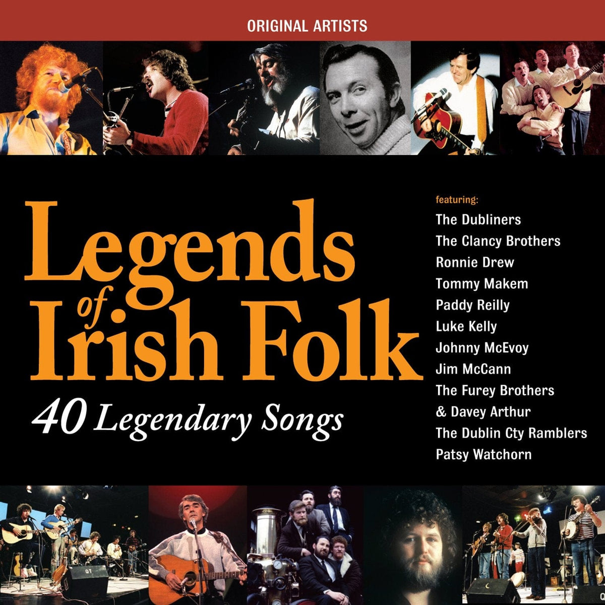 Legends Of Irish Folk: Various Artists [CD]