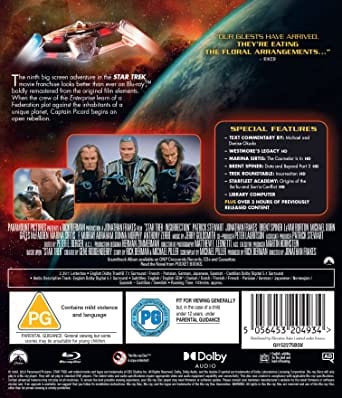 Star Trek IX: Insurrection - Jonathan Frakes [BLU-RAY]