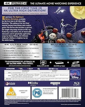 The Nightmare Before Christmas - Henry Selick [4K UHD]
