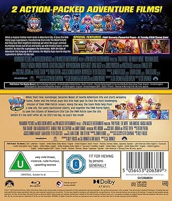 Paw Patrol: 2-Movie Collection - Cal Brunker [BLU-RAY]