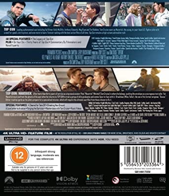 Top Gun/Top Gun: Maverick - Tony Scott [4K UHD]