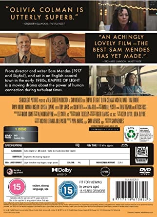 Empire of Light - Sam Mendes [DVD]