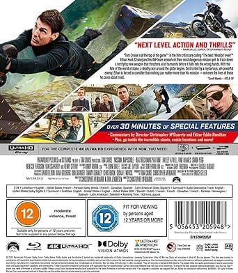 Mission: Impossible Dead Reckoning Part One - Christopher McQuarrie [4K UHD]