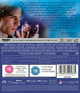 Vanilla Sky - Cameron Crowe [4K UHD]