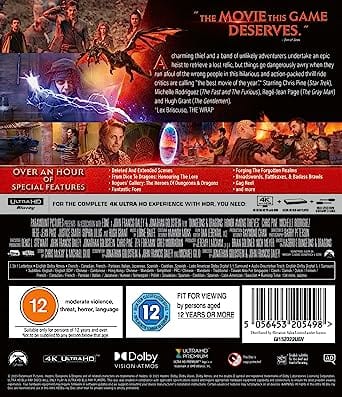 Dungeons & Dragons: Honour Among Thieves - John Francis Daley [4K UHD]